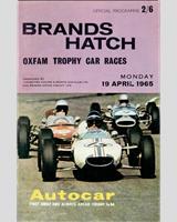 Programme Cover - Guards SCC Brands Hatch [SR+1.0] 1965