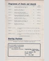 Schedule of Events - BRSCC Brands Hatch [GT1.6] 1965