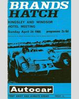 Programme Cover - BARC Brands Hatch [Clubman] 1966