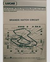 Track Map - British Eagles Trophy Brands Hatch 1966