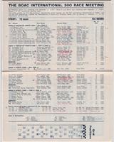 Entry List - Brands Hatch 6 Hours 1967