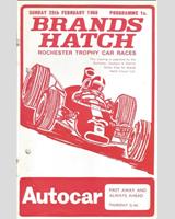 Programme Cover - RC&D MC Brands Hatch 1968
