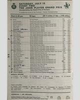 Entry List - GP Great Britain 1972