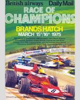 Programme Cover - Race of Champions 1975