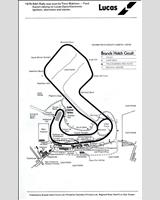 Track Map - GP Great Britain 1976