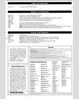 Schedule of Events - Brands Hatch 1000 Kilometres 1985