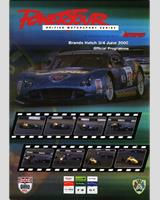 Programme Cover - British GT Championship Brands Hatch 2000
