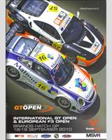 Programme Cover - International GT Open Brands Hatch 2010