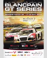 Programme Cover - Blancpain Sprint Series Brands Hatch 2014