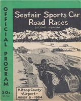 Programme Cover - SCCA National Seattle Seafair - Seafair Trophy 1954