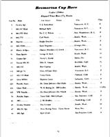 Entry List - SCCA National Seattle Seafair - Bremerton Cup 1954