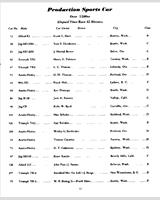 Entry List - SCCA National Seattle Seafair - Production Cars Over 1500 cc 1954