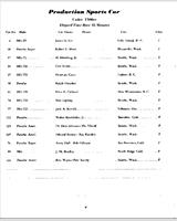 Entry List - SCCA National Seattle Seafair - Production Cars Under 1500 cc 1954