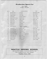 Entry List - SCCA National Seattle Seafair - Production Cars Over 1500 cc 1955
