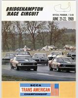 Programme Cover - Trans-Am Bridgehampton 1969