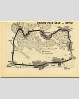 Track Map - Grand Prix Brno - Division 1 1972