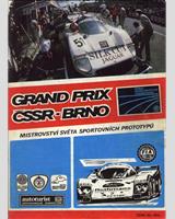 Programme Cover - Brno 360 Kilometres 1988