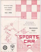 Programme Cover - Buchanan Field - Production over 2900 cc 1956