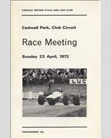 Programme Cover - LMCCC Cadwell Park [MS/SpGT] 1972