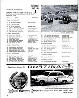Entry List - SCCA Regional Candlestick [CM+DM+EM+FM+GM+AP+BP+CP+DP+EP] 1965