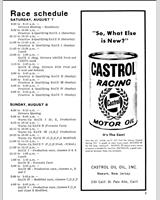 Schedule of Events - SCCA National Candlestick [FP+GP+HP+HM] 1965