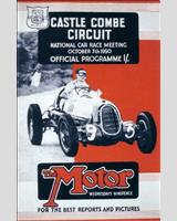 Programme Cover - National Castle Combe [S+2.0] 1950