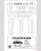 Entry List - H&DLLC Castle Combe [Production] 1965
