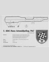 Track Map - Celle - Sports under 2000 cc and Touring over 2000 cc 1967
