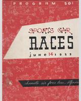 Programme Cover - SCCA Interregional Chanute [S1.5] 1953