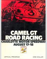 Programme Cover - Charlotte 300 Miles 1974