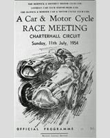 Programme Cover - WJC Charterhall [Racing] 1954