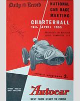 Programme Cover - WJC Charterhall [Racing] 1955