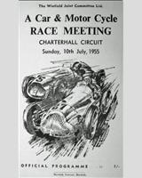 Programme Cover - WJC Charterhall [Racing Handicap] 1955