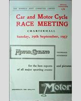 Programme Cover - WJC Charterhall [S2.7] 1957