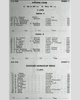Entry List - WJC Charterhall [Racing] 1957