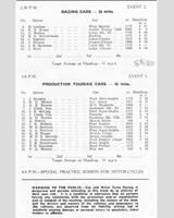 Entry List - BMRC Charterhall [Racing Handicap] 1957