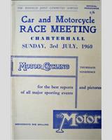 Programme Cover - WJC Charterhall [Racing] 1960