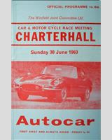 Programme Cover - WJC Charterhall [T/GT] 1963