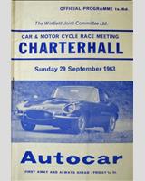 Programme Cover - WJC Charterhall [S1.3] 1963