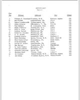 Entry List - SCCA Divisional Connellsville [FP] 1964