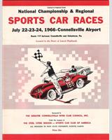 Programme Cover - SCCA National Connellsville [GSR+HSR] 1966
