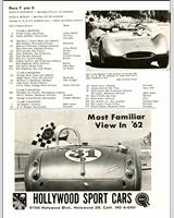 Entry List - SCCA Divisional Cotati [CM+DM+EM+FM] 1963