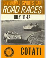 Programme Cover - SCCA Divisional Cotati [CM+DM+EM+FM+GM] 1964