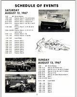 Schedule of Events - SCCA National Cotati [AP+BP+DP+AS] 1967