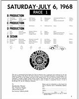 Entry List - SCCA Regional Cotati [ASR+BSR+AP+BP+CP+DP+AS+BS] 1968