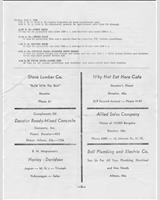 Schedule of Events - SCCA Regional Courtland - Modified over 1300 cc and Production over 1500 cc 1956