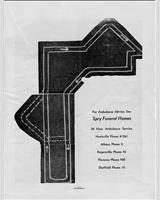Track Map - SCCA Regional Courtland - Modified over 1300 cc and Production over 1500 cc 1956