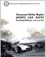 Programme Cover - SCCA Divisional Courtland [DP+EP+FP+GM] 1962
