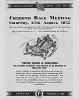 Programme Cover - ADMC Crimond [S2.7] 1955