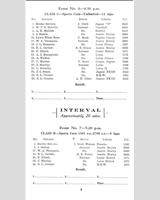 Entry List - ADMC Crimond [Sports] 1958